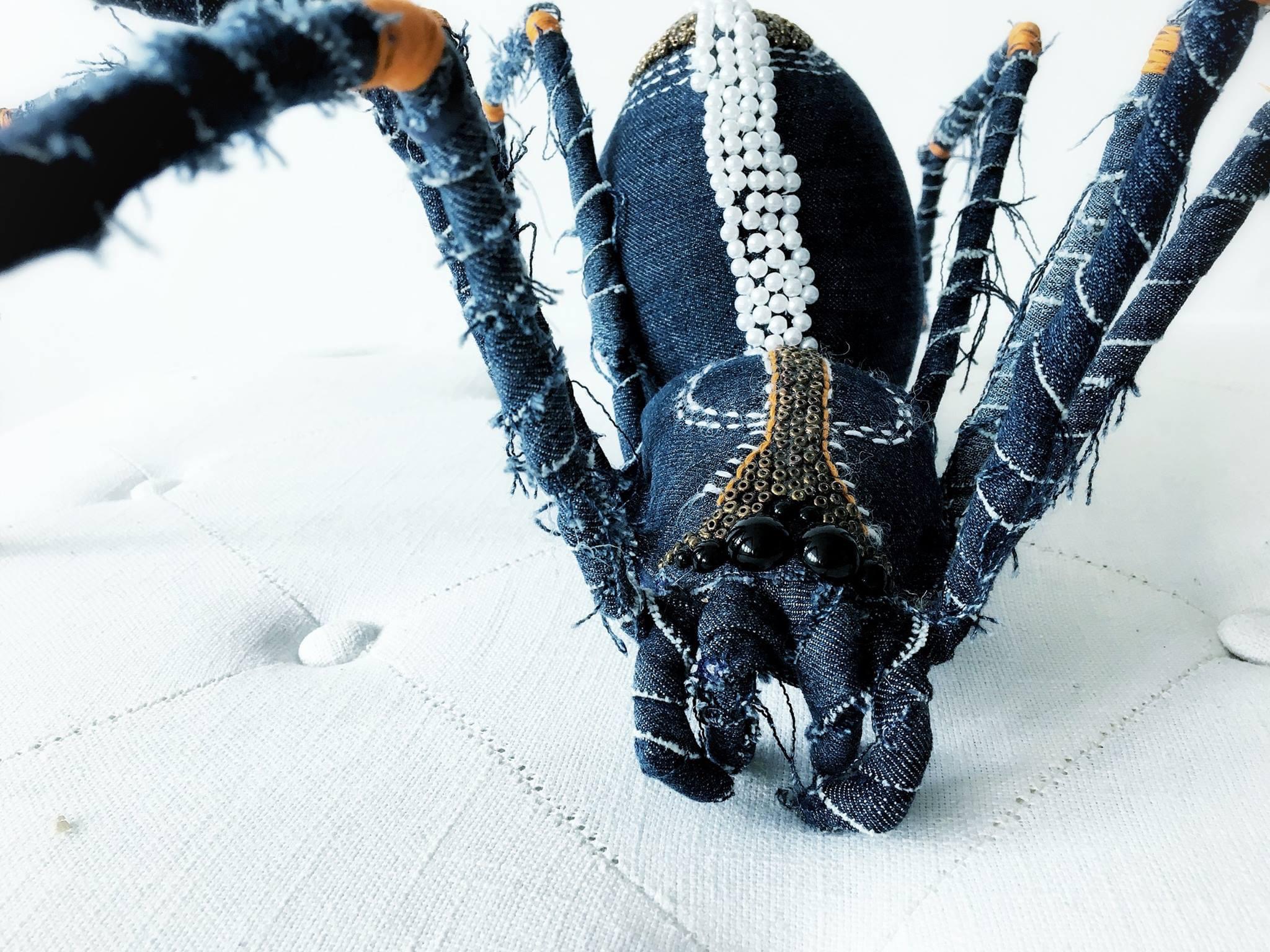 IMG_1263 Detailfoto Spinne Kuscheltier