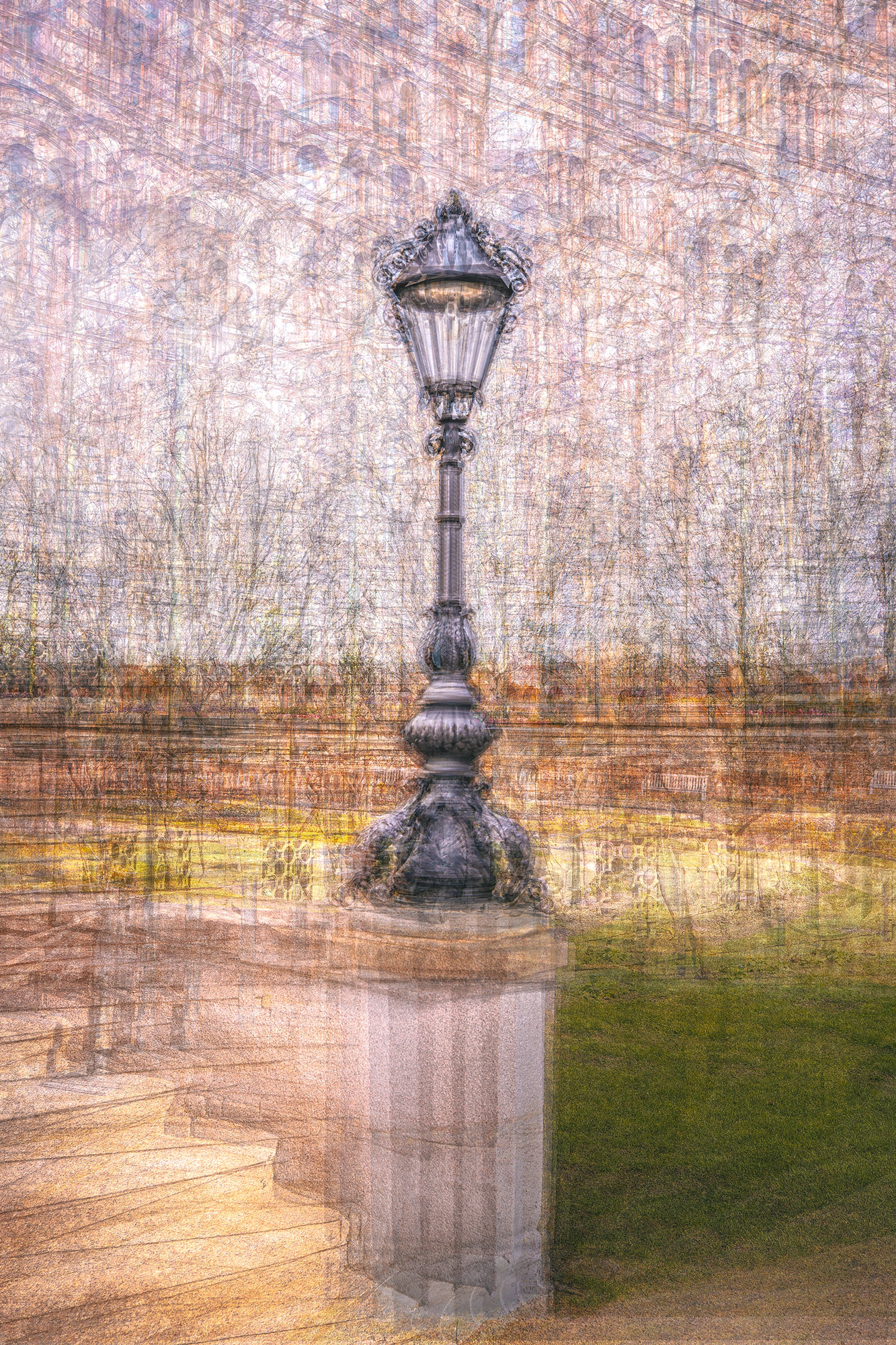 754A2462-Bearbeitet-Kopie_2 In the Rounde Laterne im Schweriner Schlossgarten impressionistische Kunstfotografie von Brian Lorenzo